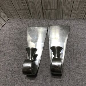 Vintage pair wall candle sconces